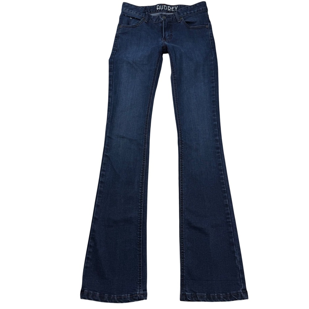 Kimes Ranch Audrey Dark Wash Bootcut Denim Jeans Size 00/34 Western Mid Rise